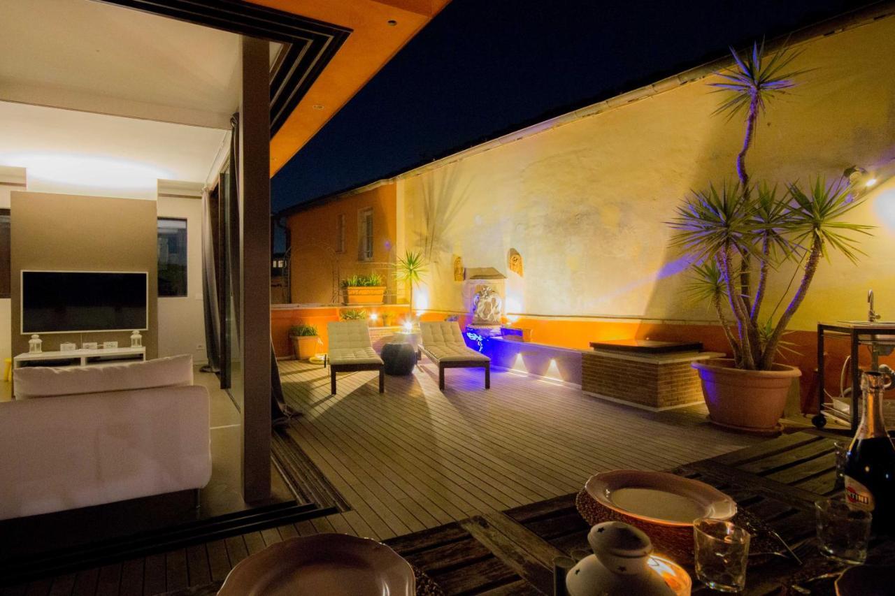 Pelliccia 11 Trastevere Penthouse Rom Exterior foto