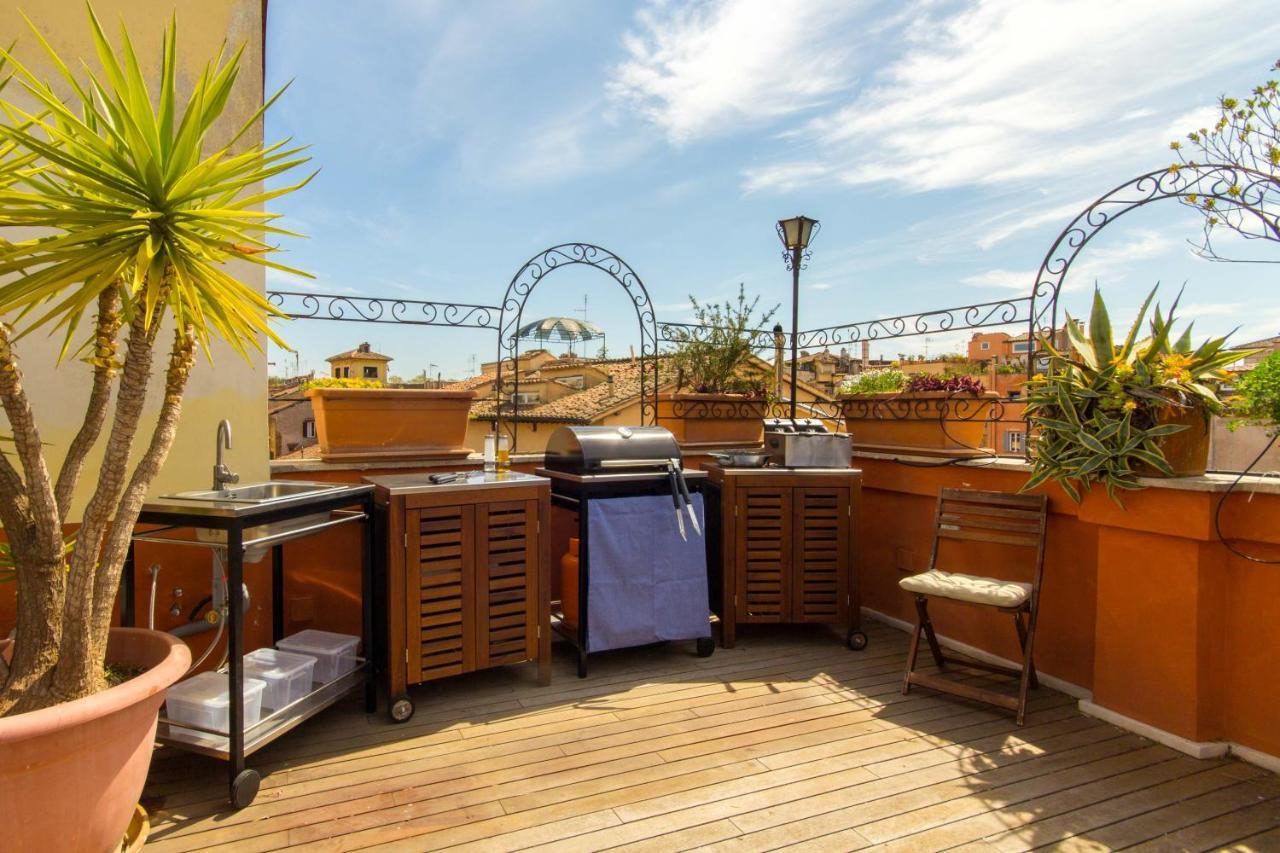 Pelliccia 11 Trastevere Penthouse Rom Exterior foto